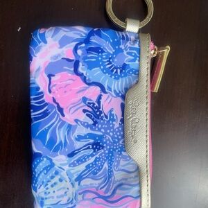 Lilly Pulitzer Colorful Jellyfish Print Wristlet